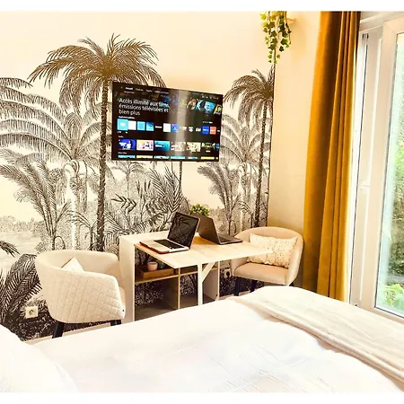 Kwatera prywatna Cosy Avec Salle De Bain Et Jardin Prive