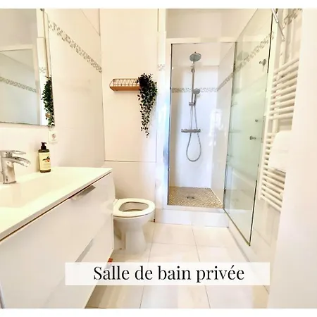 Cosy Avec Salle De Bain Et Jardin Prive Ubytování v soukromí *
