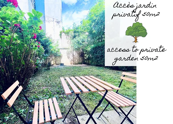 Cosy Avec Salle De Bain Et Jardin Prive * Paris